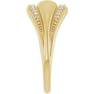 Éclat Ligne 14K Gold Natural Diamond Band – 1/5 CTW