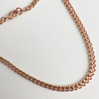 Elena Cuban Chain Bracelet