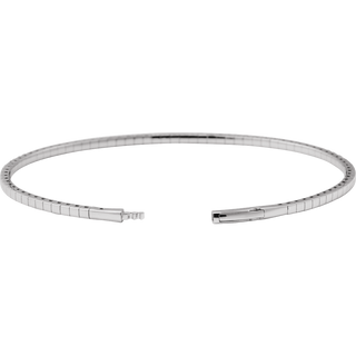 Étoile 14K Gold Flexible Diamond Bangle – 1 CTW