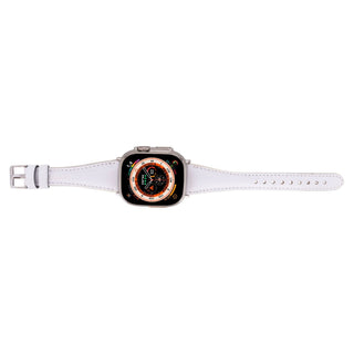 Evansville Slim Leather Bands for Apple Watch 9, Ultra 2 & SE