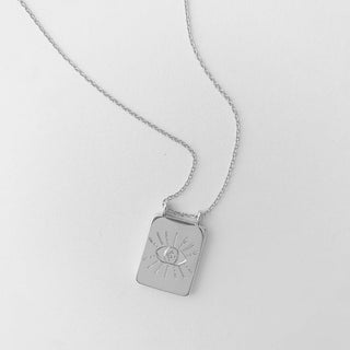 Evil Eye Pendant Necklace - Final Sale