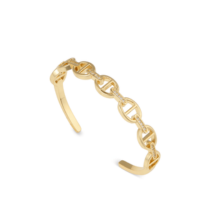 Algarve Gold Cuff Bangle