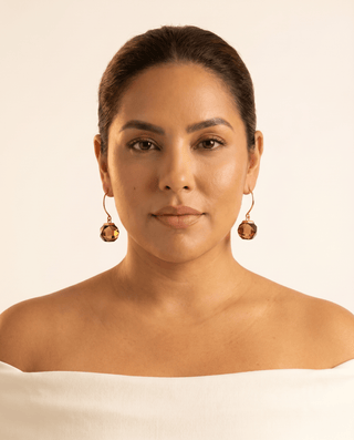 Desert Dreams- Organic Ball Earrings