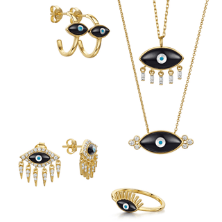 Divine Eye- Vintage Lucky Eye Earrings