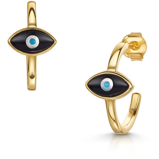 Divine Eye- Lucky Eye Hoop Earrings