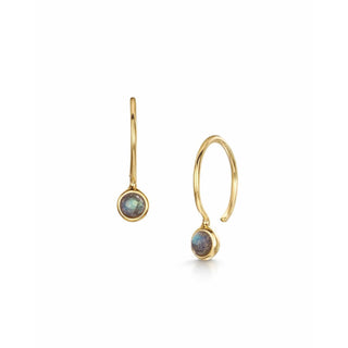 Labradorite Petite Earrings