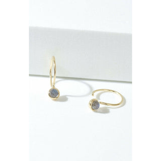 Labradorite Petite Earrings