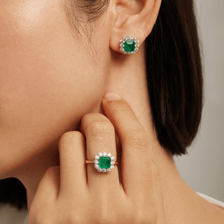 Envy- Emerald Princess Ring