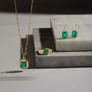 Envy- Baguette Emerald Ring