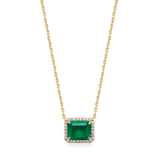Envy- Queen Emerald Necklace