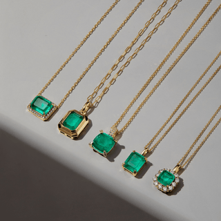 Envy- Queen Emerald Necklace