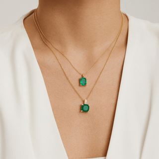 Envy- Endless Emerald Necklace