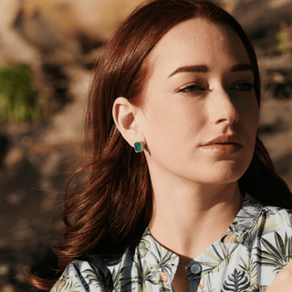 Envy- Queen Emerald Earrings