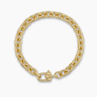 Golden Hour- Oval Link Bracelet