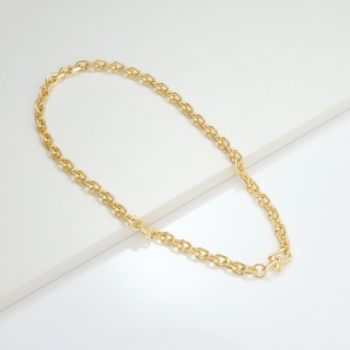 Golden Hour- Oval Link Chain