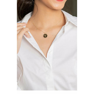 Aries Double-Sided Zodiac & Constellation Necklace