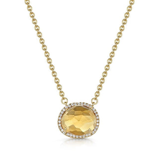 Citrine Island Necklace