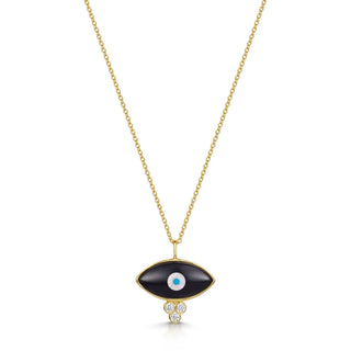 Divine Eye- Dew Drop Lucky Eye Necklace