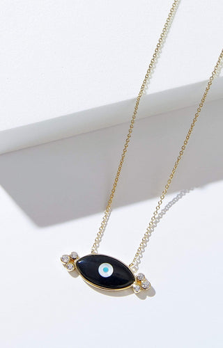 Divine Eye- Double Bubble Lucky Eye Necklace