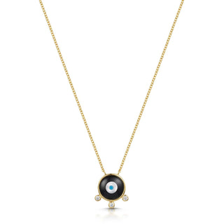 Divine Eye- Floating Bubble Lucky Eye Necklace
