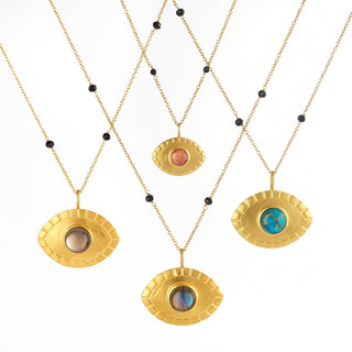 Divine Eye Labradorite Necklace (Small)
