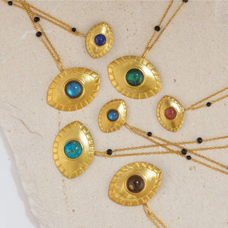 Divine Eye Labradorite Necklace (Small)