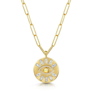 Divine Eye- Medallion Necklace