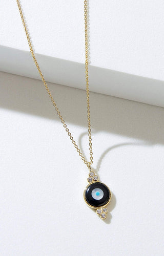 Divine Eye- Round Bubble Lucky Eye Necklace