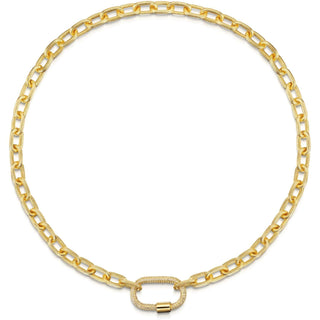 Fervor Links- Gold Carabiner