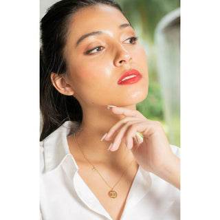 Gemini Double-Sided Zodiac & Constellation Necklace