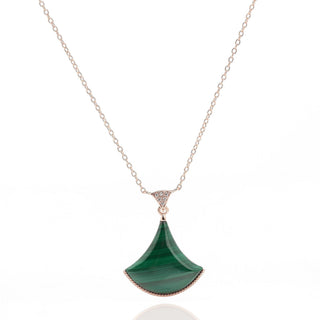 Oriental Fan Necklace