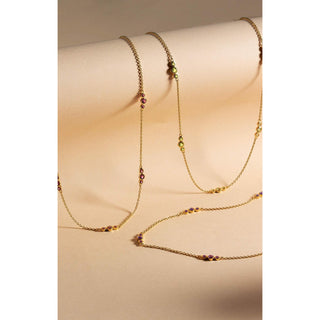 Rhodolite Bubbles Necklace
