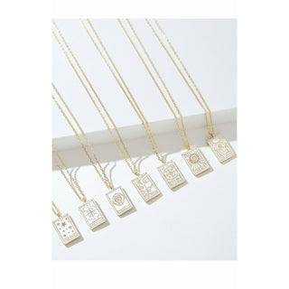 Tarot Card- The Lovers Reversible Necklace