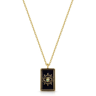 Tarot Card- The Moon Reversible Necklace