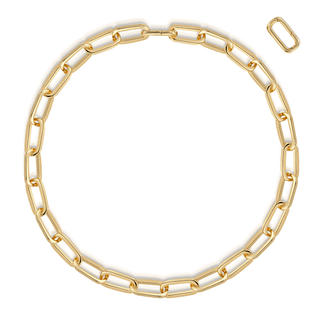 Paper Clip Necklace and Bracelet Set