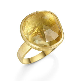 Oasis Lemon Quartz Ring