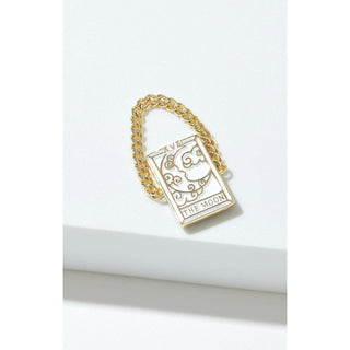 Tarot Card- The Moon Reversible Ring