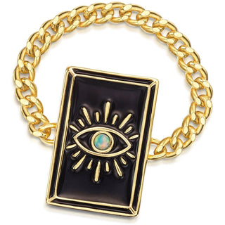Tarot Card- The Star Reversible Ring