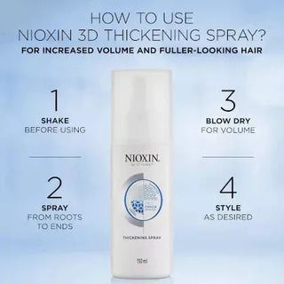 Nioxin Thickening Styling Hair Spray 150ml / 3oz