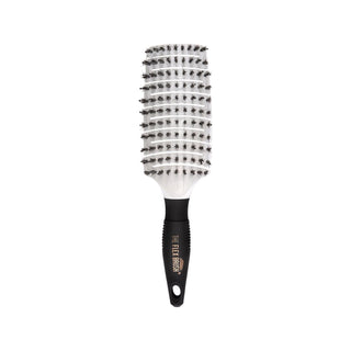 The White Flex Mixed Bristle XL Hair Brush