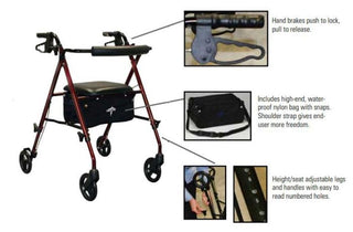 Medline UltraLight  Superlight Freedom Rollators