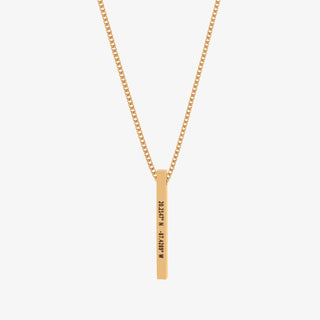 Extra Custom Bar Necklace