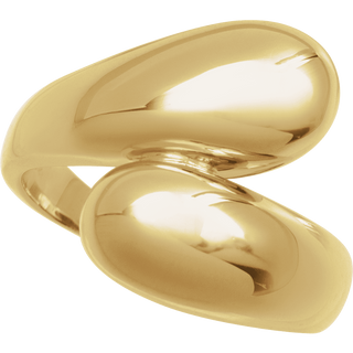 Dualité Sculptée Ring 14K Yellow Gold