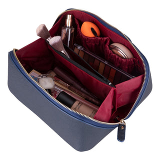 Haines Leather Cosmetic Bag – Stylish & Durable Makeup Bag for Travel