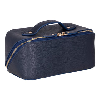 Haines Leather Cosmetic Bag – Stylish & Durable Makeup Bag for Travel