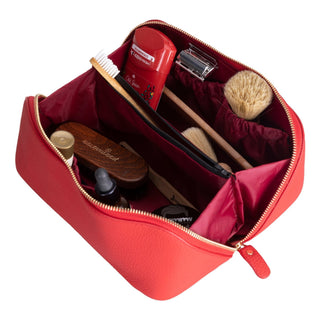 Haines Leather Cosmetic Bag – Stylish & Durable Makeup Bag for Travel