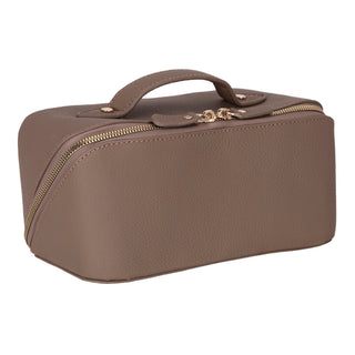 Haines Leather Cosmetic Bag – Stylish & Durable Makeup Bag for Travel