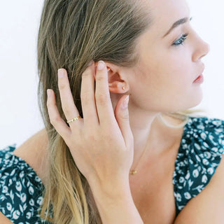 Hammered Boyfriend Ring - Final Sale