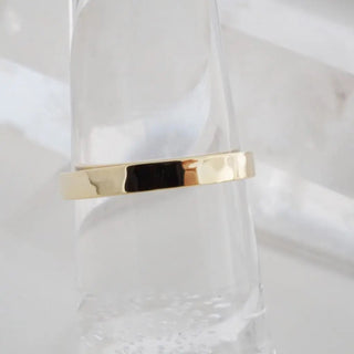 Hammered Boyfriend Ring - Final Sale
