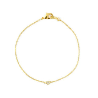 Crystal Mini Heart Bracelet - Final Sale